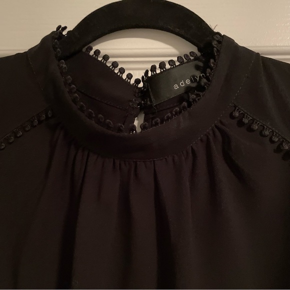 ADELYN RAE | Sheer Balloon Sleeve Blouse - Picture 2 of 5